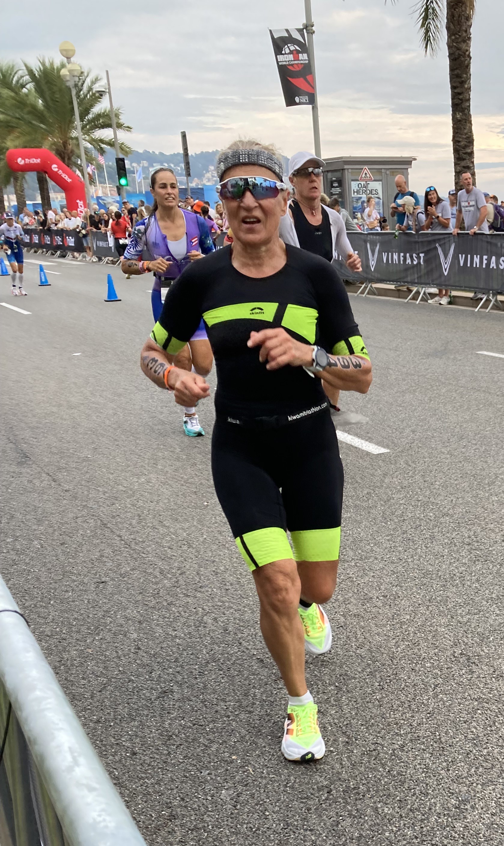 Anita Vincenz an der Ironman-WM in Nizza, 22. September 2024